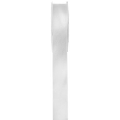 Noeuds, rubans, tulles - Dcoration mariage  - Ruban satin blanc 6 mm x 25 mtres Deco Mariage / ... : illustration
